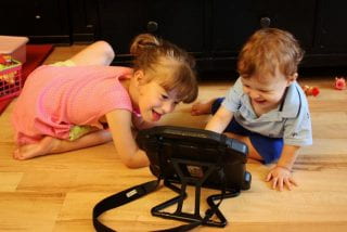 child with brother