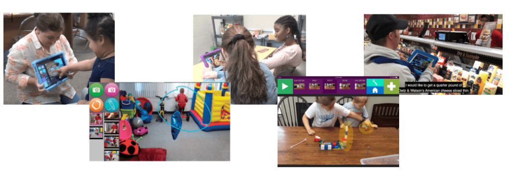 5 examples of video visual scene displays