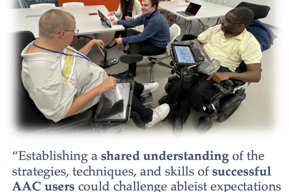 screenshot of Grant Blasko with other AAC users